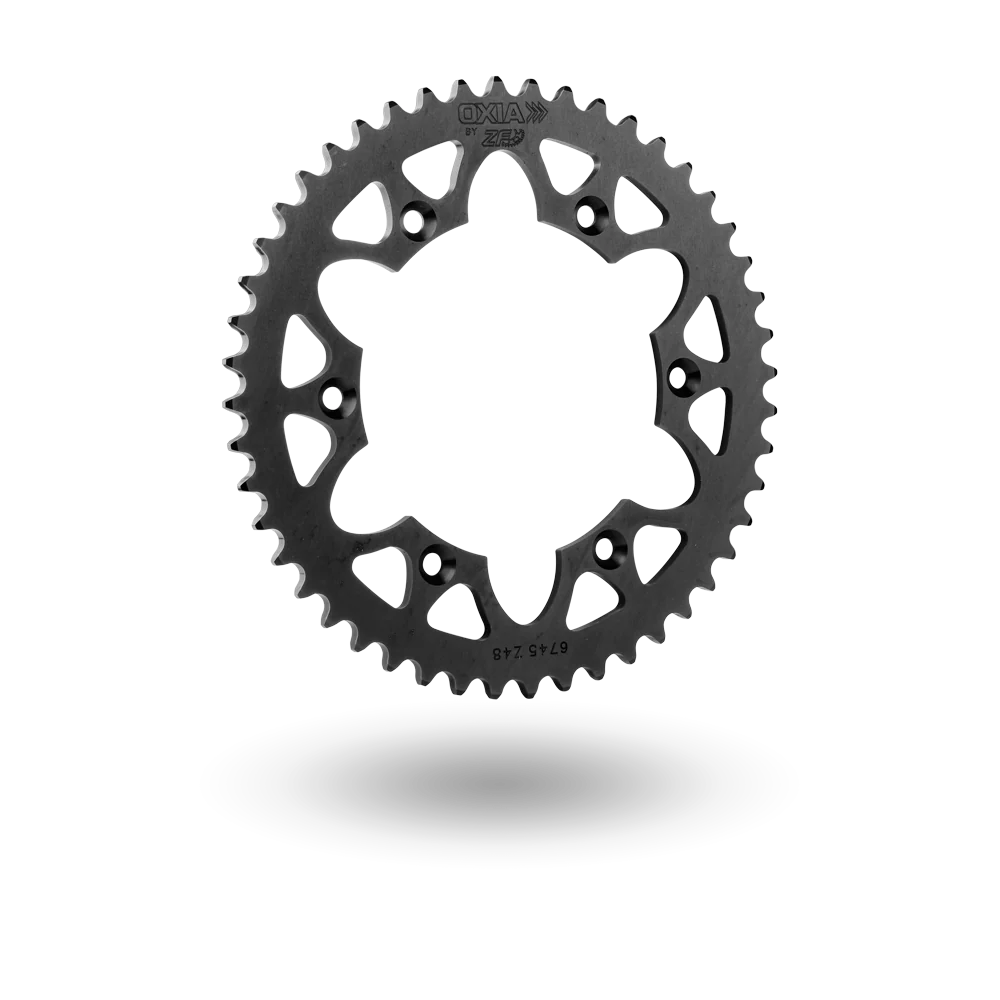 Couronne alu noir SHERCO 50 dents