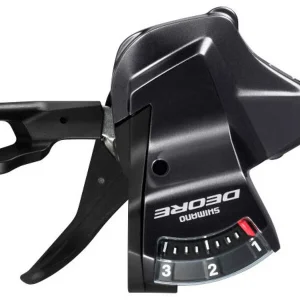 Shimano Deore Trekking SL-T6000 Levier de vitesses 3 vitesses gauche noir