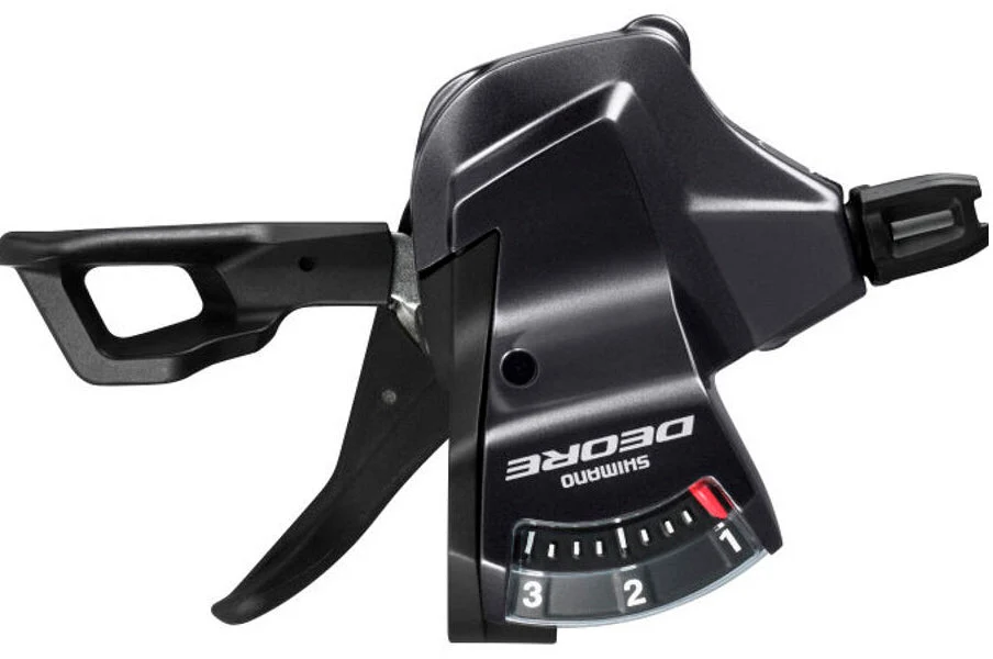 Shimano Deore Trekking SL-T6000 Levier de vitesses 3 vitesses gauche noir