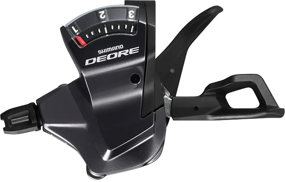 Shimano Deore Trekking SL-T6000 Levier de vitesses 3 vitesses gauche noir