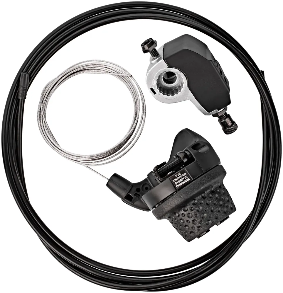 Shimano NEXUS SL-3S41 Manette de changement 3 vitesses droite noir/argent
