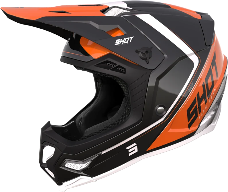 Casque SHOT Core Fast orange/noir 2023