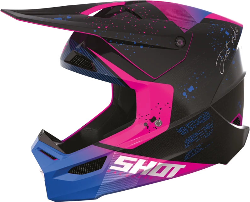 Casque SHOT Furious Matrix violet 2023