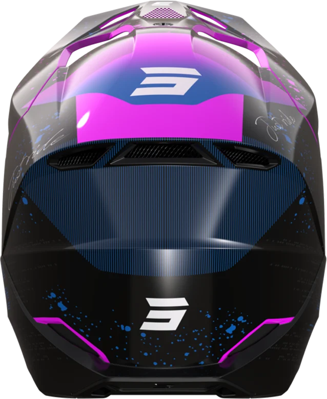 Casque SHOT Furious Matrix violet 2023