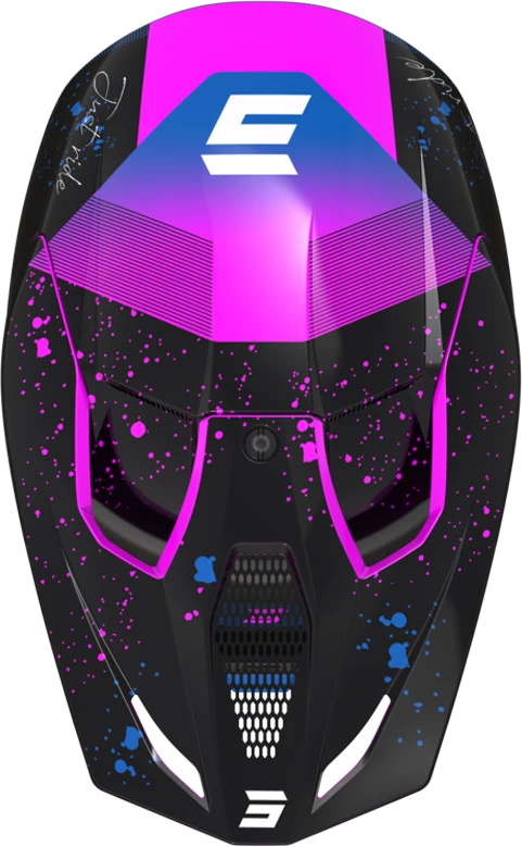 Casque SHOT Furious Matrix violet 2023