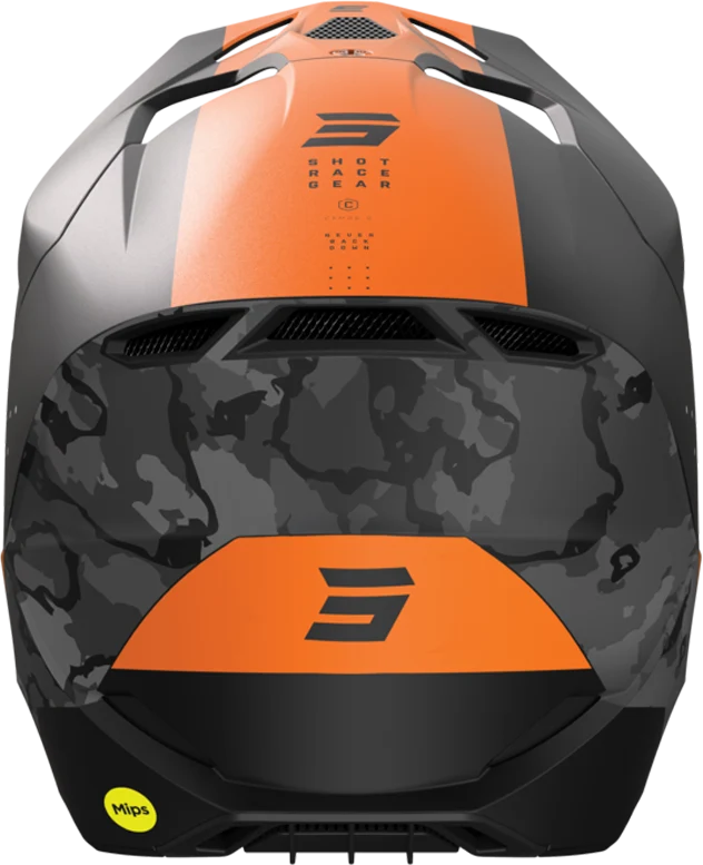 Casque SHOT Race camo/orange mat 2023