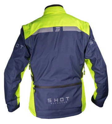 Veste Shot Racetech navy/jaune fluo 2024