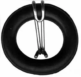 SILENTBLOC D'ÉCHAPPEMENT L = 68 mm