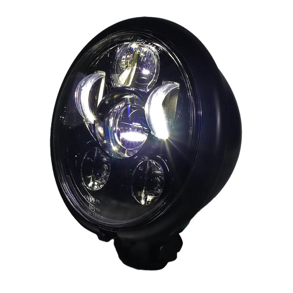 SMP Beam Dark 5.75" Insert de phare LED pour motos