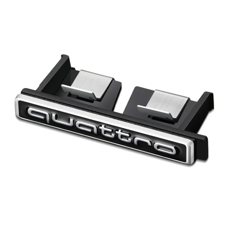 emblème calandre QUATTRO pour Audi A4 B8 B6 B9 B7 A3 8P 8V 8L A6 C7 C6 C5 Q5 A5 Q7 A1 Q3 So-Plus