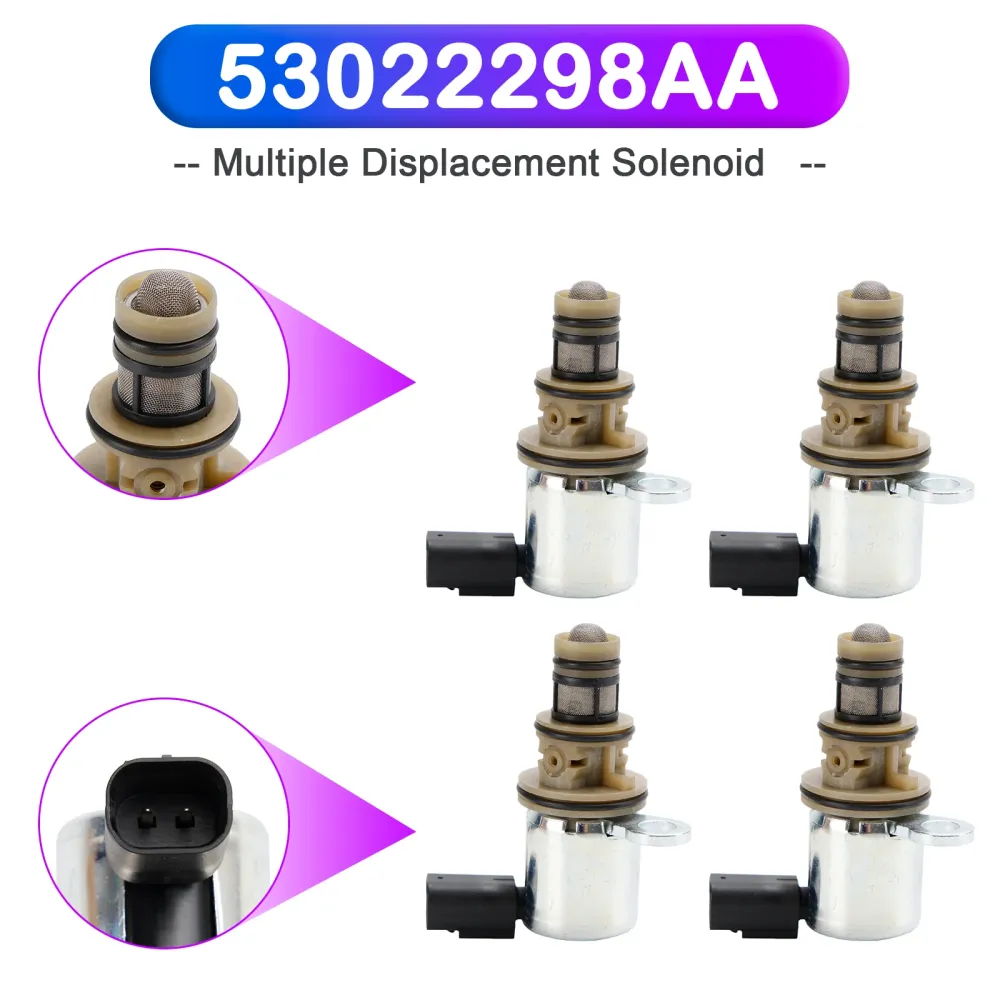 Solénoïde à déplacement Multiple 53022298AA, 4 pièces, pour Dodge Ram 5,7l 6,4l 10-23