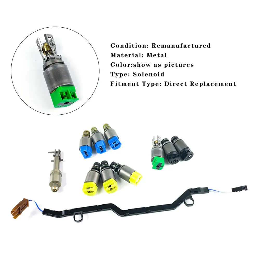 Solénoïde de Transmission 6HP26 6HP28 6HP32, 9 pièces, pour BMW 750i 760Li