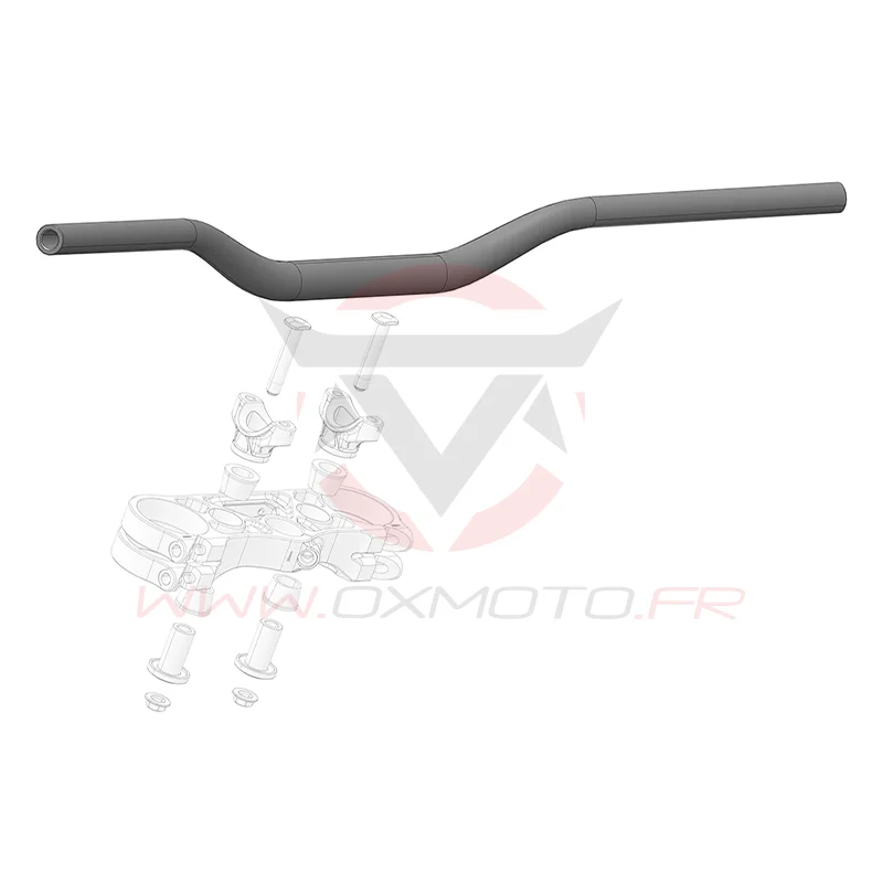 Guidon STARK Varg 28,6mm noir Stark Future