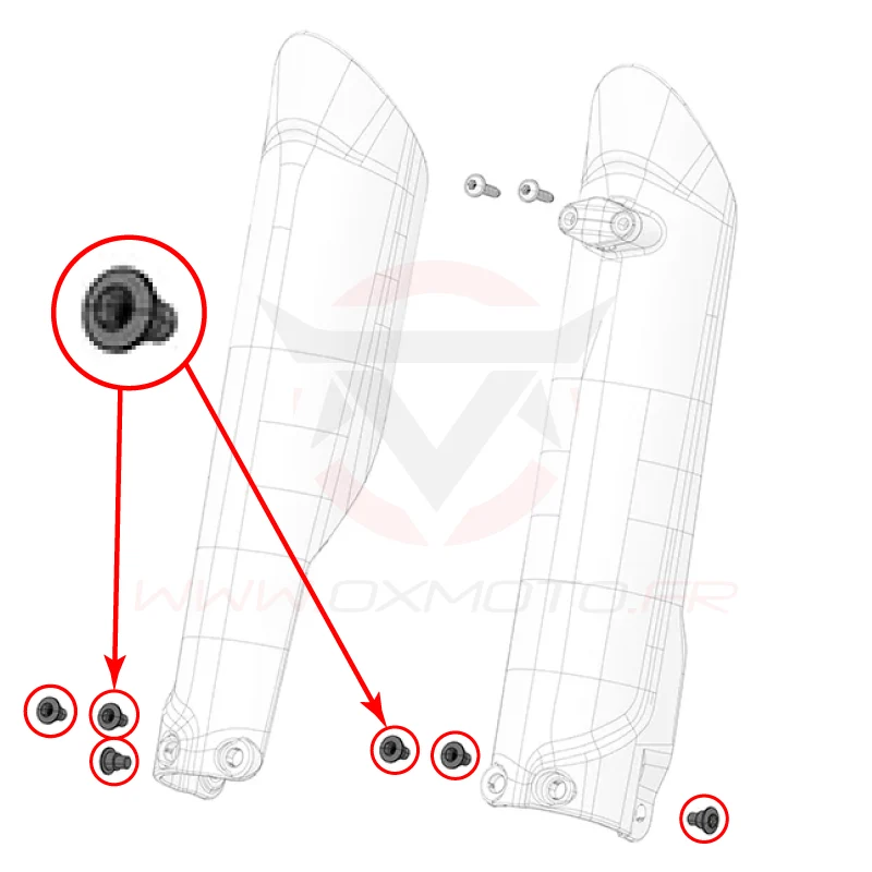 Vis de protection de fourche STARK Varg Stark Future