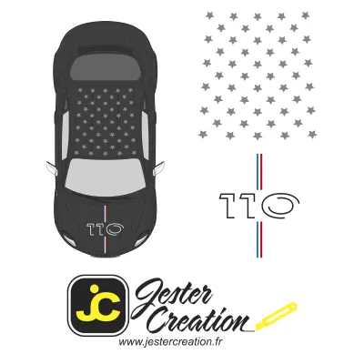 Stickers Alpine – Étoile