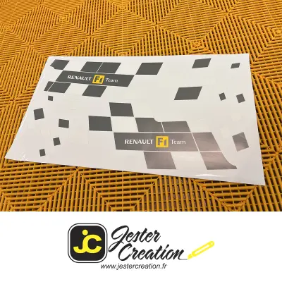 Stickers / Kit Déco Renault Mégane R26 F1 Team – Réplique