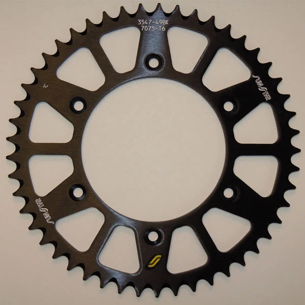 SUNSTAR WORKS TRIPLESTAR PIGNON ARRIÈRE EN ALUMINIUM (5-354751BK)