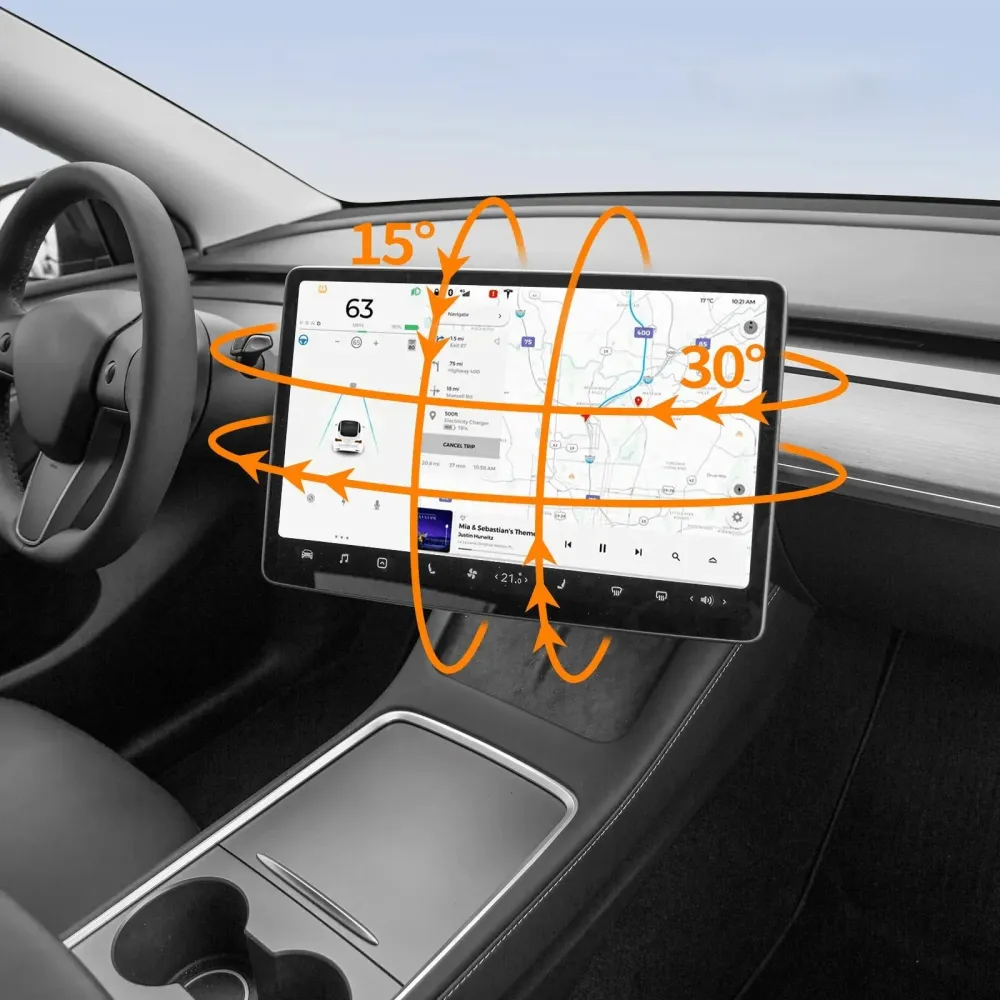 Support pivotant rotatif Highland pour Tesla Model 3-Intégration d'affichage à partir de 2024+