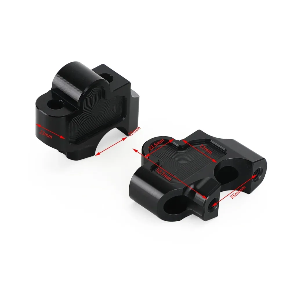 Support de serrage de barre de poignée CNC, 27 mm, pour Honda Rebel CMX 250 300 500 1100 2017-2021