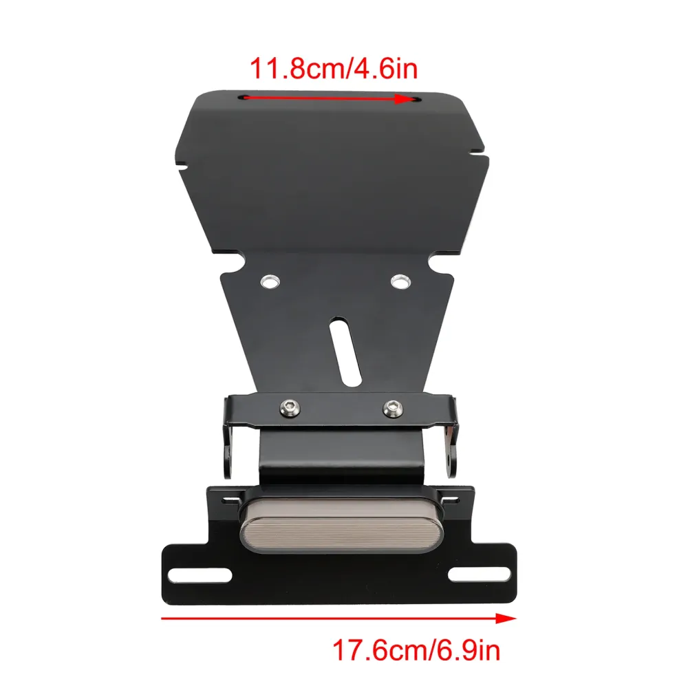 Support de support de plaque d'immatriculation Bonneville T100 2017-2023