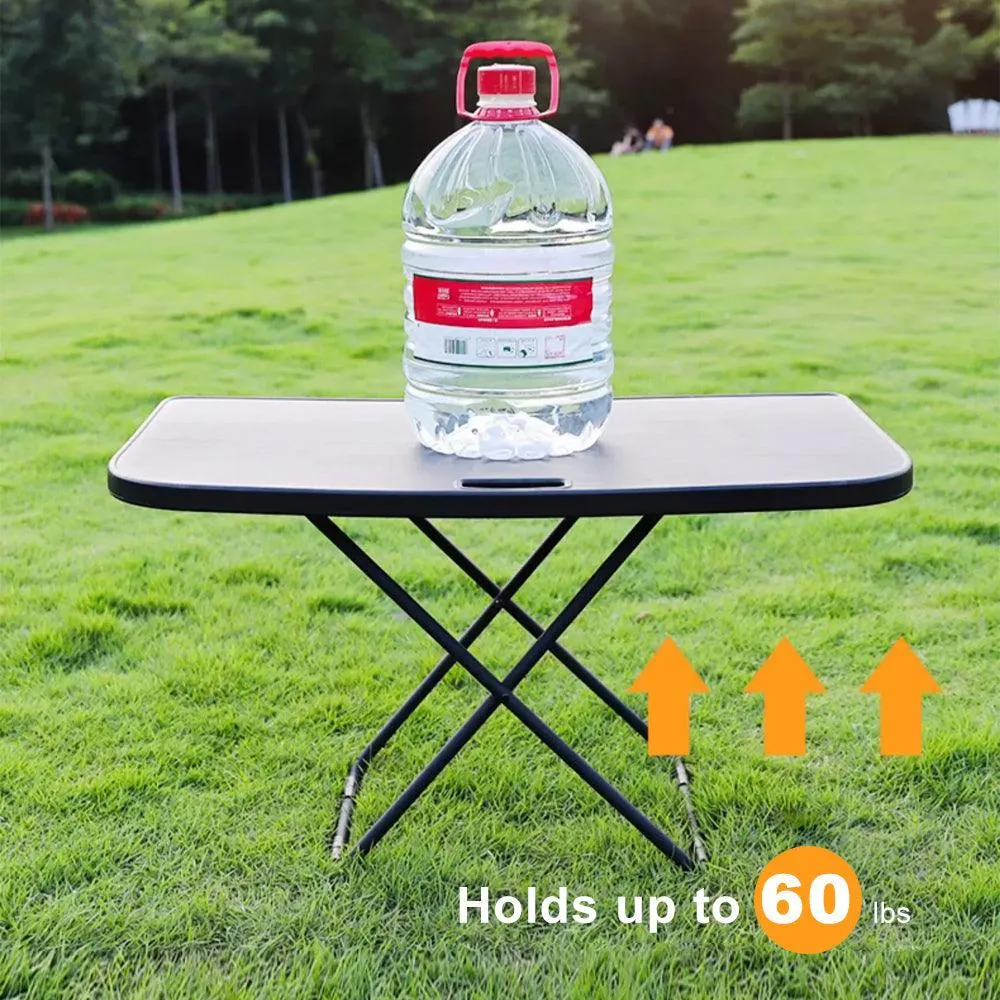 Table de camping pliante portable avec rangement dans le coffre pour Tesla Model 3/Y-Table de pique-nique extérieure pratique