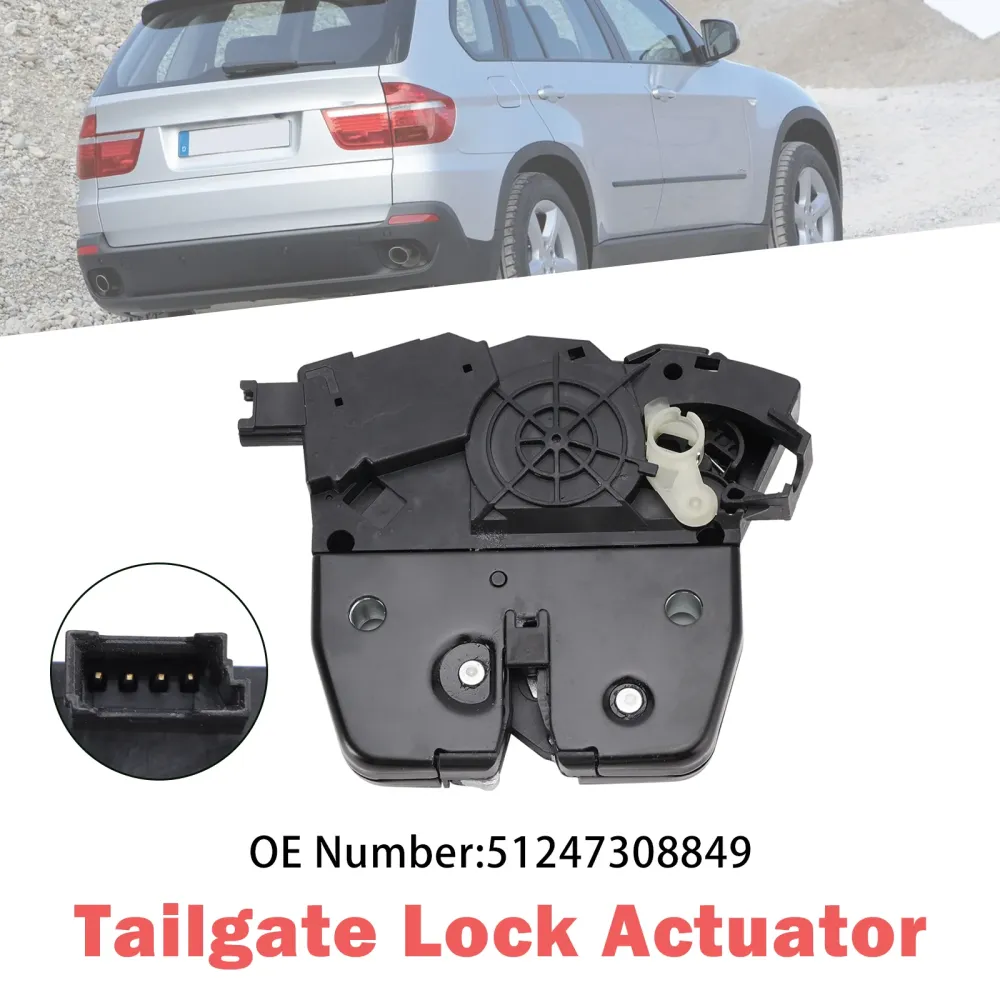 Tailgate Lock Actuator 51247308849 BMW X5 E70 xDrive 30d 30i 2006-2013