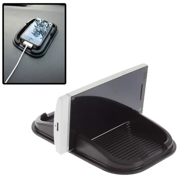 Tapis antidérapant pour tableau de bord pour téléphone et GPS