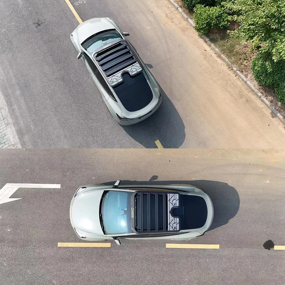 Tesla Model Plateforme de chargement pour galerie de toit Y 2021+-Porte-bagages de toit haut de gamme pour des besoins de...