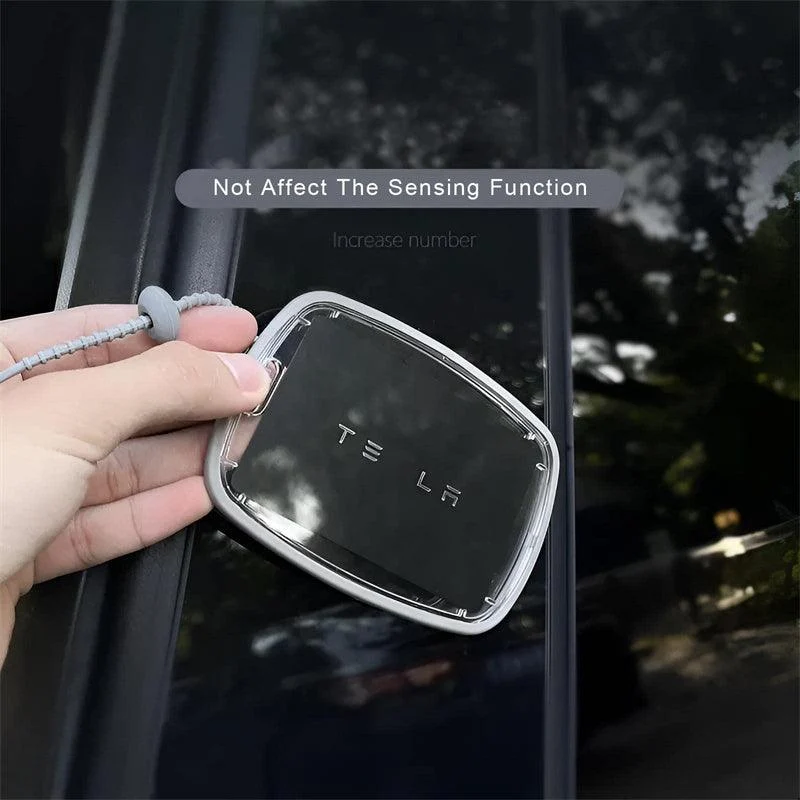 Tesla Model3/Y Acrylique Carte Clé Titulaire Cas