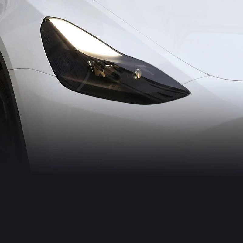 Tesla ModelFilm de protection des phares 3 & Y (1 paire)-Fumé (2017-2023)