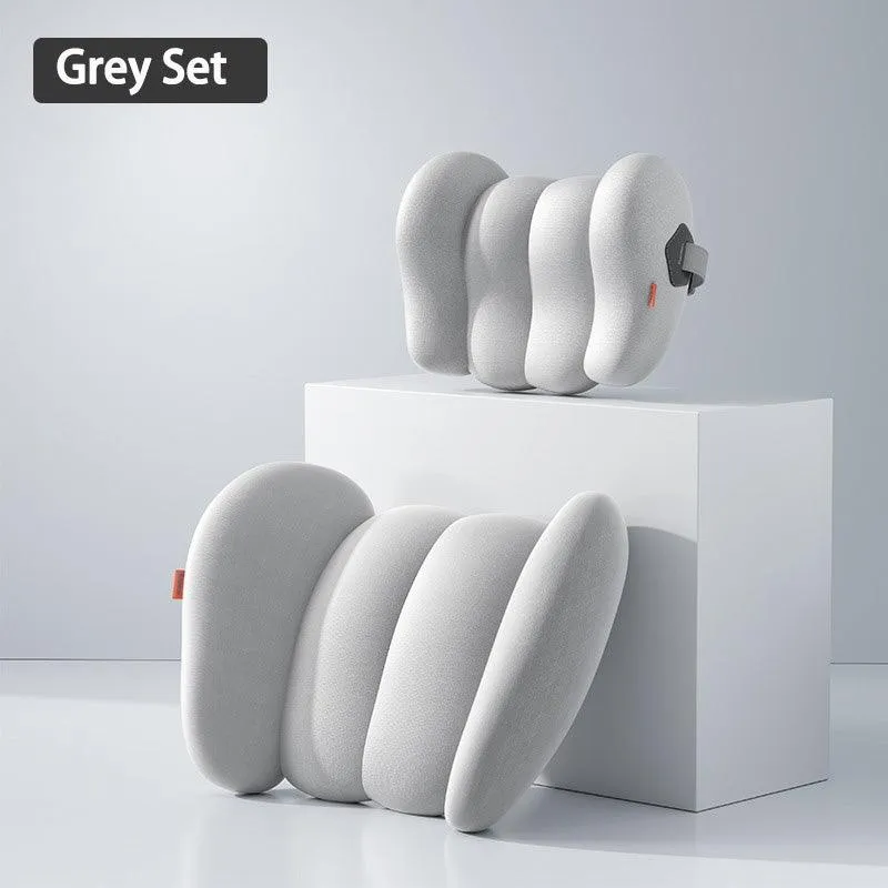 Tesla ModelS/X/3/Y 3D Memory Foam Respirant Appui-Tête Taille Oreiller Siège Support