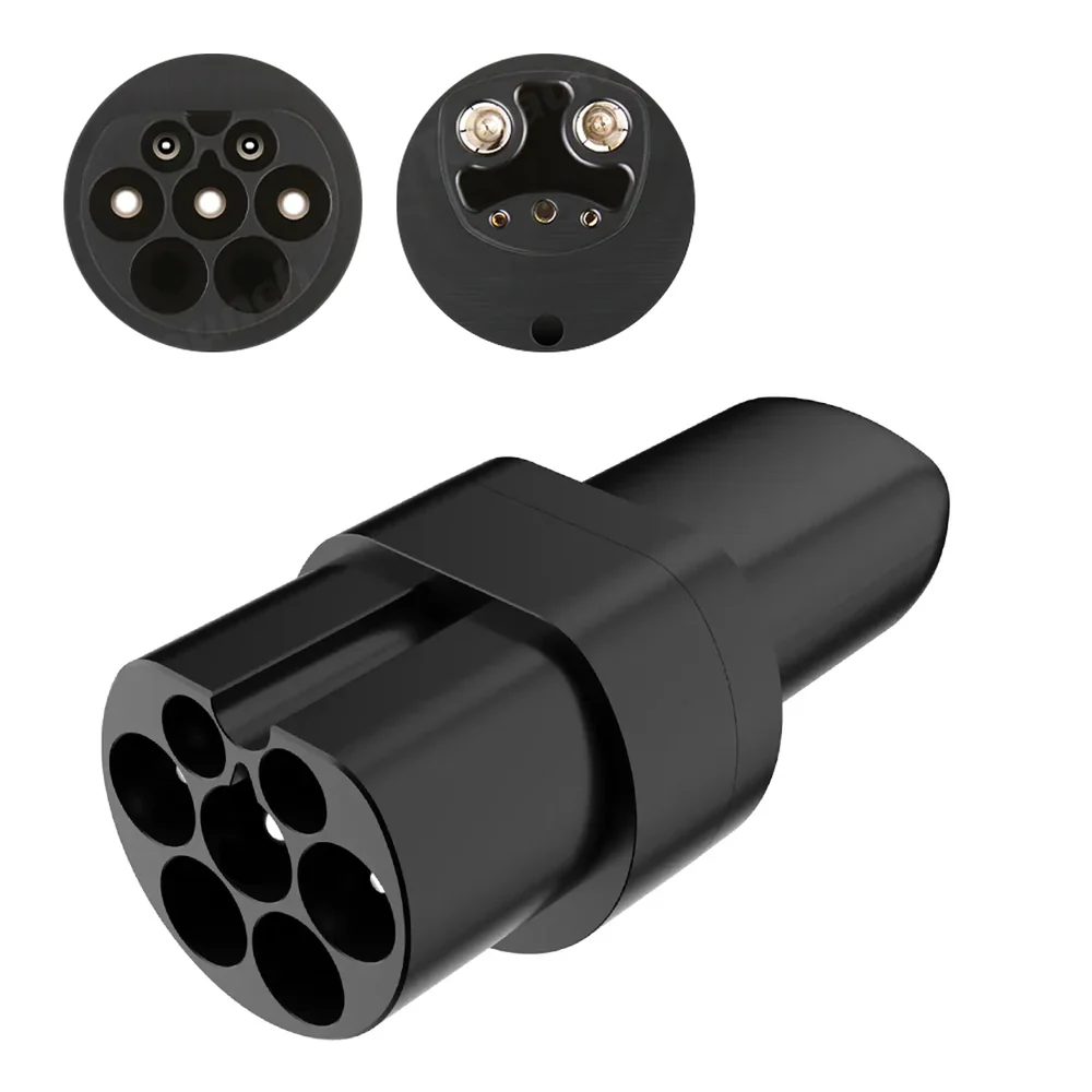 TeslaAdaptateur de charge de véhicule électrique (VE) de type 2 vers CA /NACS-Compatible avec Tesla et bornes de recharge...