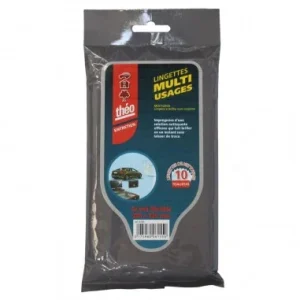Théo - Lingettes Multiusages - 10 Lingettes