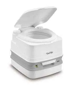 Toilettes portables pour camping-car Thetford Porta Potti 335 – Blanc/Gris 92828
