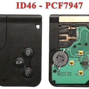 Clé télécommande id46 compatible Renault megane2/ scenic2