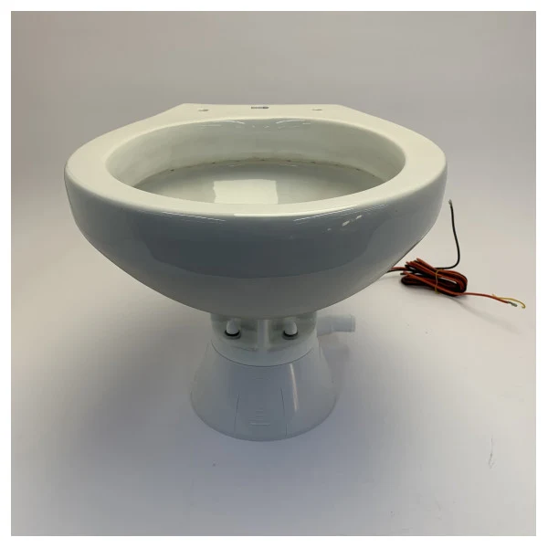 Toilet électrique Jabsco Quiet Flush Regular avec vanne magnétique 24V - 37045-4094
