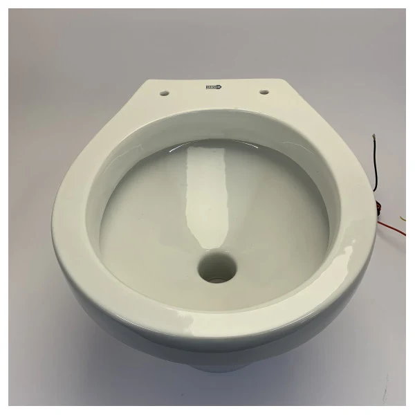 Toilet électrique Jabsco Quiet Flush Regular avec vanne magnétique 24V - 37045-4094