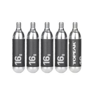 Topeak cartouche CO2 filetée 16g 5 pièces
