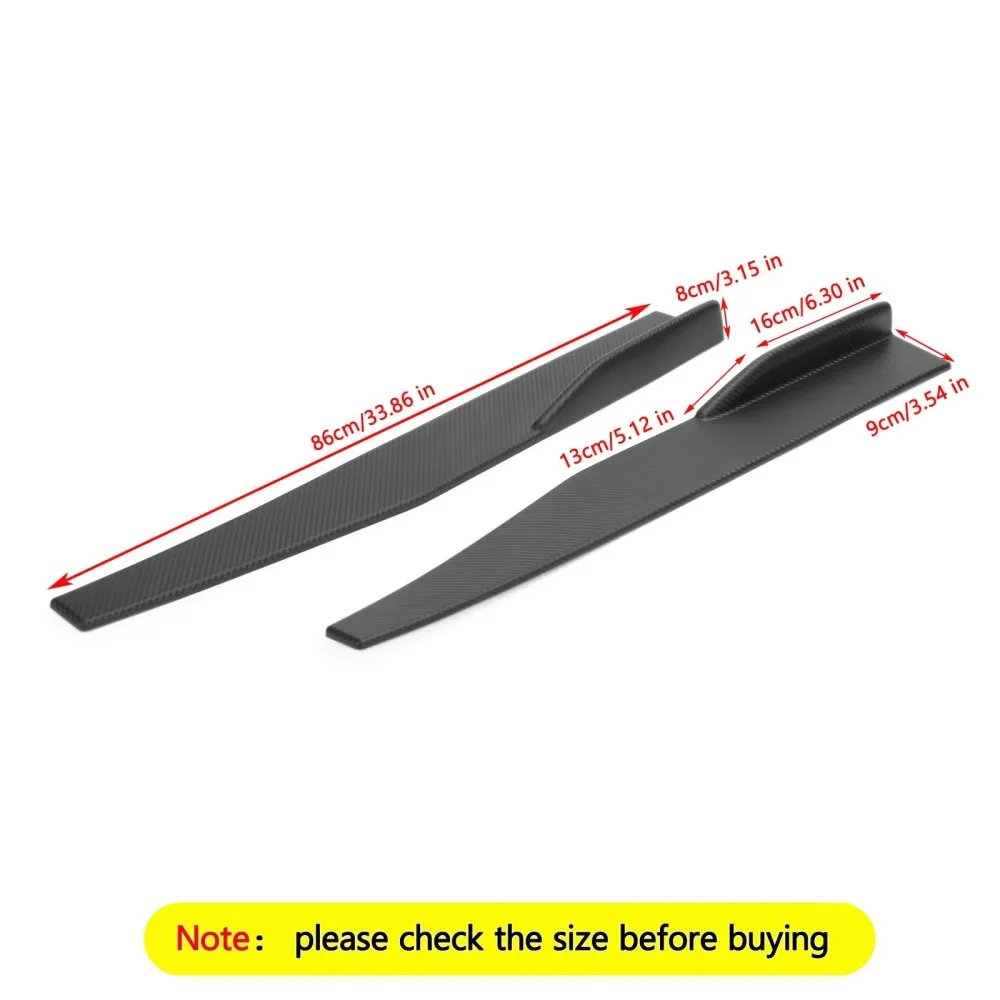 Tous les modèles Mercedes-Benz W205 W204 W203 Paire de bas de caisse, diffuseurs et ailettes pour Mercedes-Benz Classe C (...