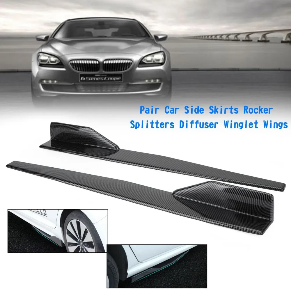 Tous les modèles Mercedes-Benz W205 W204 W203 Paire de bas de caisse, diffuseurs et ailettes pour Mercedes-Benz Classe C (...