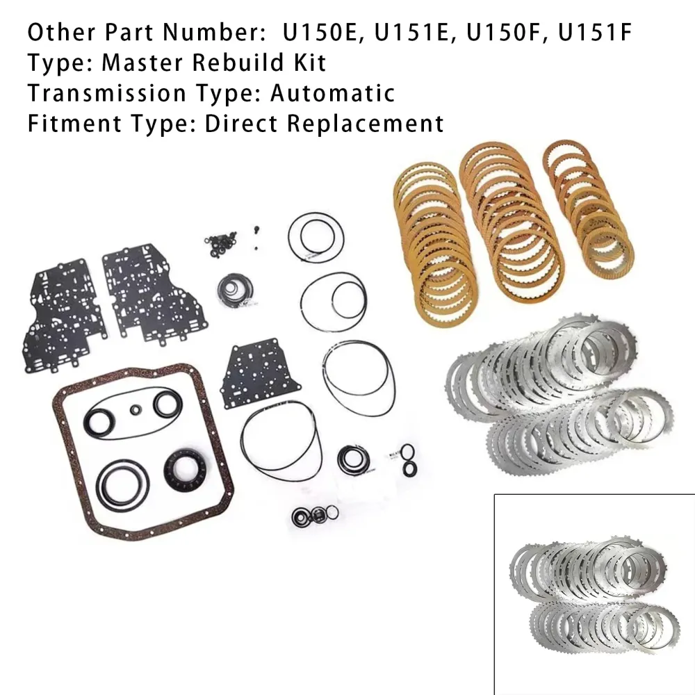 TOYOTA AVENSIS CAMRY U150E U151E U150F U151F Kit de reconstruction principale de Transmission automatique joint de disques...