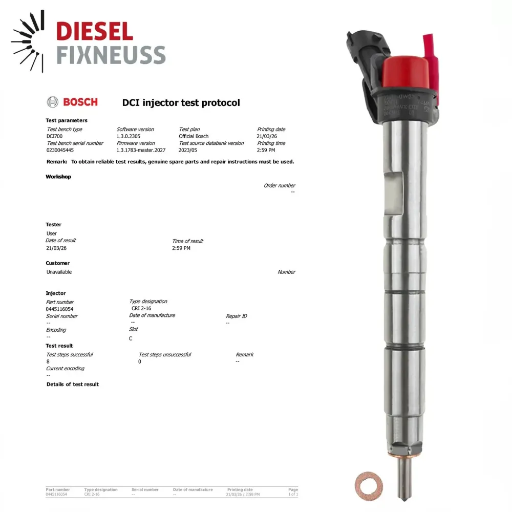 Toyota 1.4 Injecteur 0445116044 0445116054 23670-33060