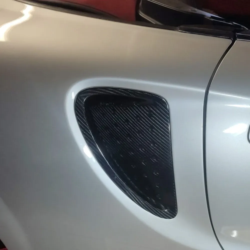 Toyota MR2 99-07 100% Carbone Écopes d'Air Sergé Brillant