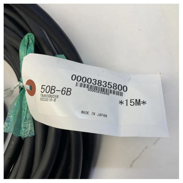 Transducteur sonar Furuno 50B-6B 50 kHz avec câble de 15 m