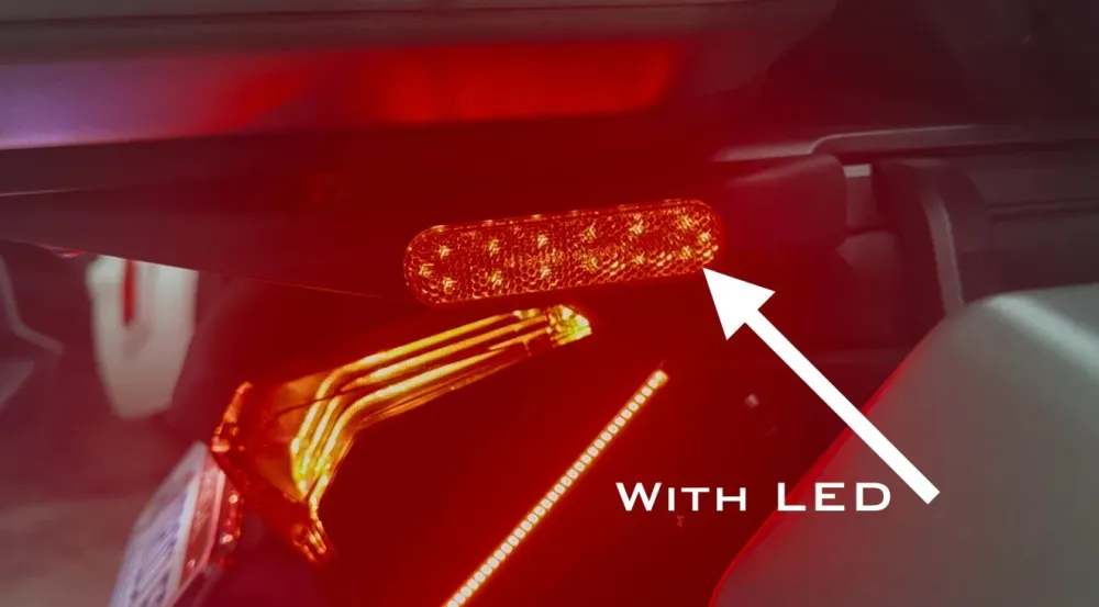 Ensemble LED de position qui remplace le réflecteur de côté du Canyon TricLED
