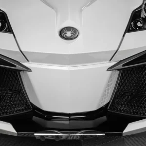 Grilles magnétiques avant pour Can-Am Spyder RT 2014 à 2019 + (lot de 2 grilles) Noir TricLED