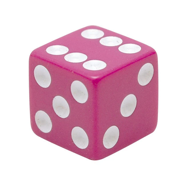 Trik Tropz Valve Stem Caps Dice Purple
