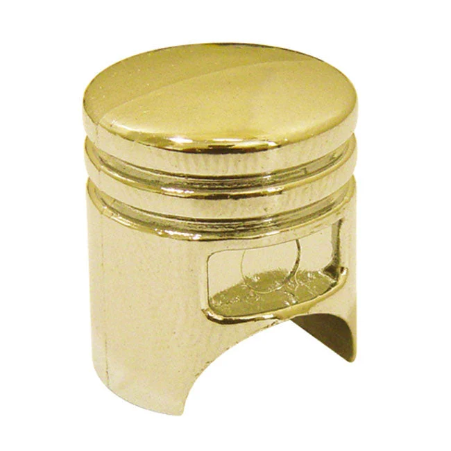 Trik Tropz Valve Stem Caps Piston Gold