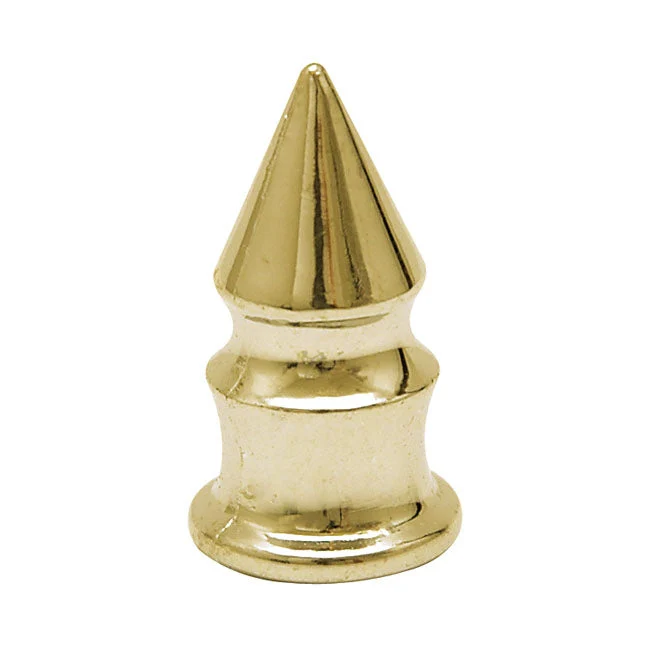 Trik Tropz Valve Stem Caps Spike Gold