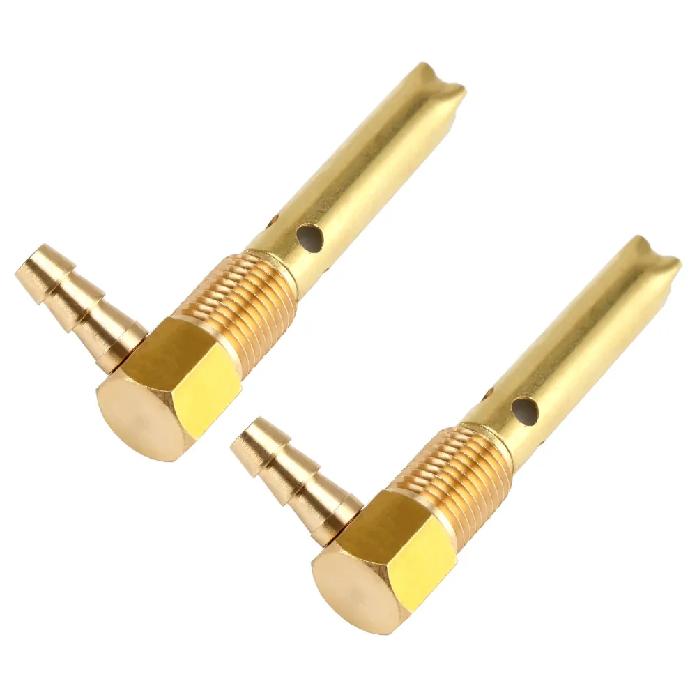 2x 1/4" Tuyau d'identification, évent du réservoir de carburant 1/4"Filetage -18NPTF pour les petits et les grands réservoirs